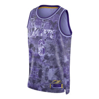 Nike x NBA LeBron James Los Angeles Lakers 22/23 Dri-FIT Swingman Jersey 'Purple' FD4093-580