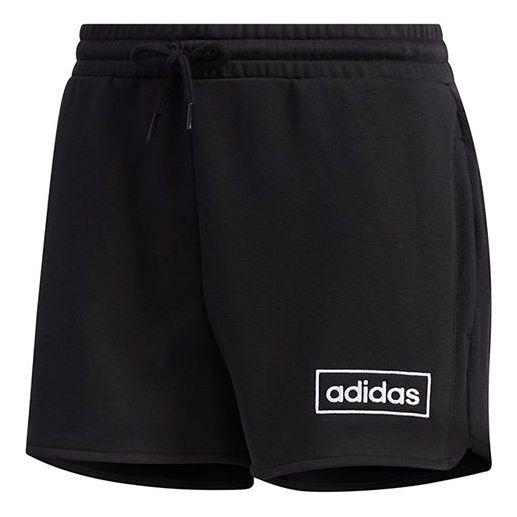 (WMNS) adidas neo W C+ Short Sports Shorts Black FP7401