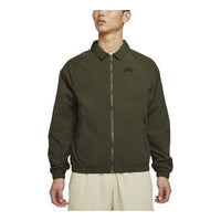 Nike SB Skateboard Casual Sports Cargo Skateboard Woven Jacket Green CV4306-325