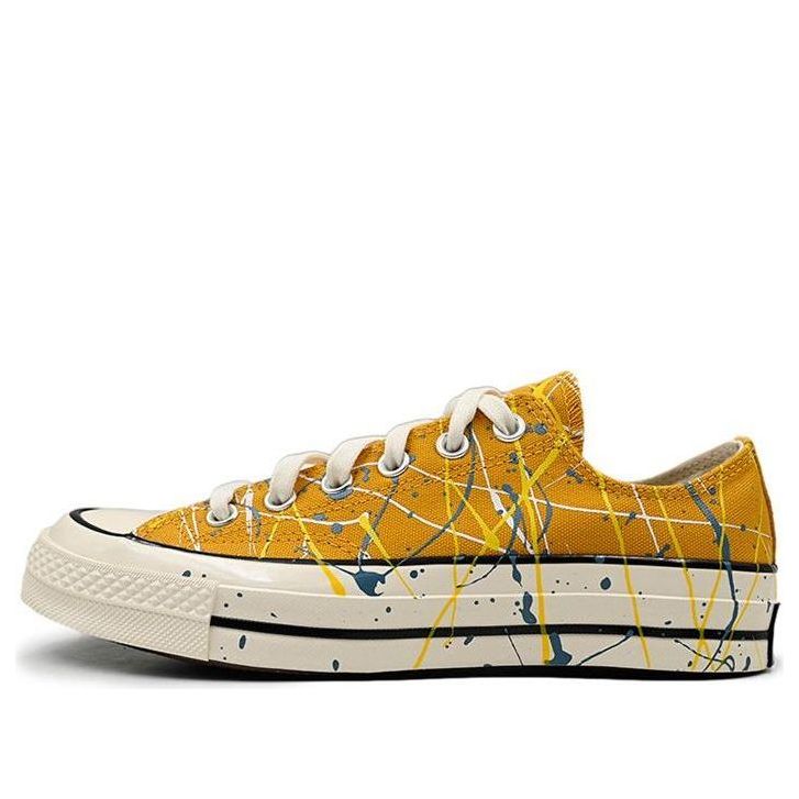 Converse Chuck 70 Low 'Paint Splatter - Sunflower Gold' 170804C