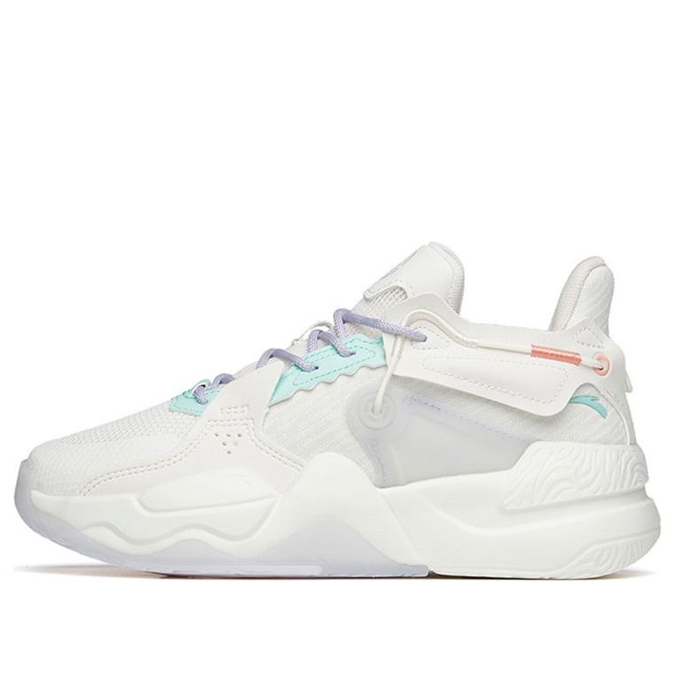 (WMNS) ANTA Life Series Sneakers 'White Purple Green' 122218083-2