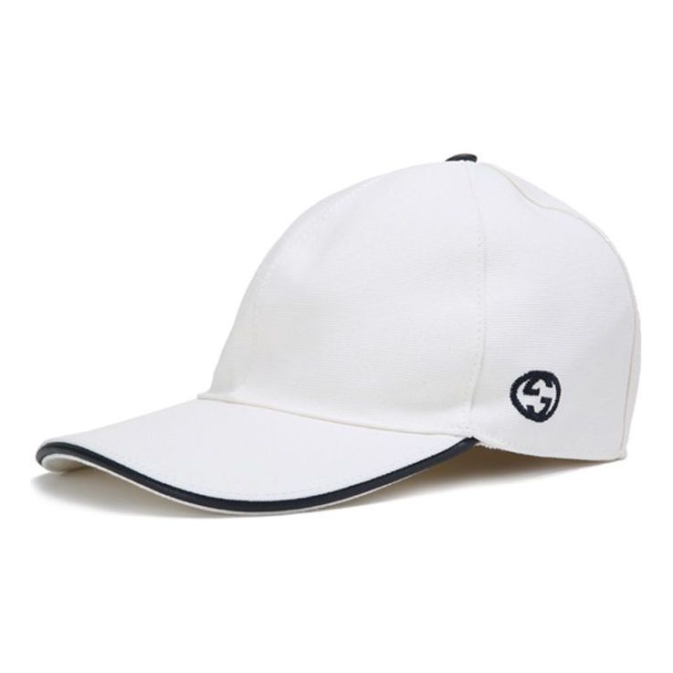 Gucci GG Cutton Baseball Hat 'White' 387554-4H010-9000