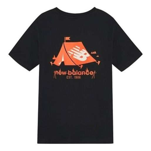 New Balance Safari Tee 'Black Orange' AMT12356-BK