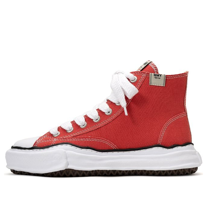 Maison MIHARA YASUHIRO PETERSON OG Sole Canvas High-top Sneaker 'Orange' A01FW701-ORG