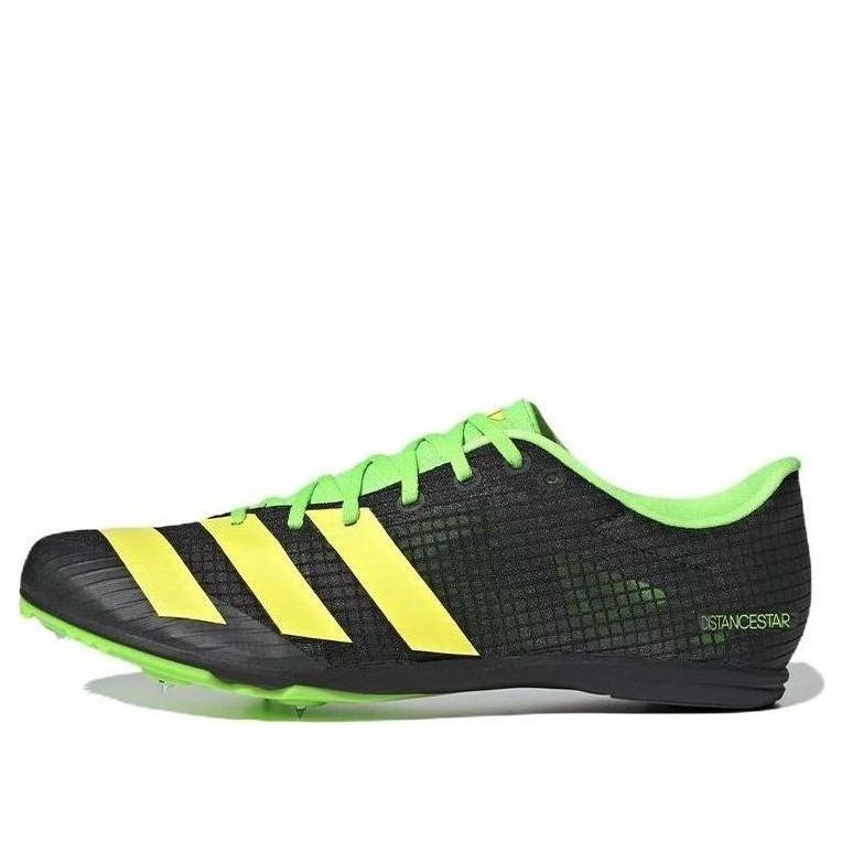 adidas Distancestar 'Black Yellow Solar Green' GY8414