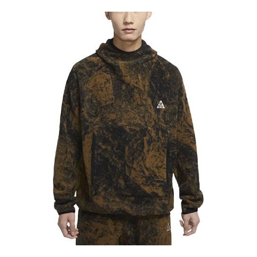 Men's Nike ACG Therma-FIT Wolf Tree Suede Printing Sports Brown DM4327-242