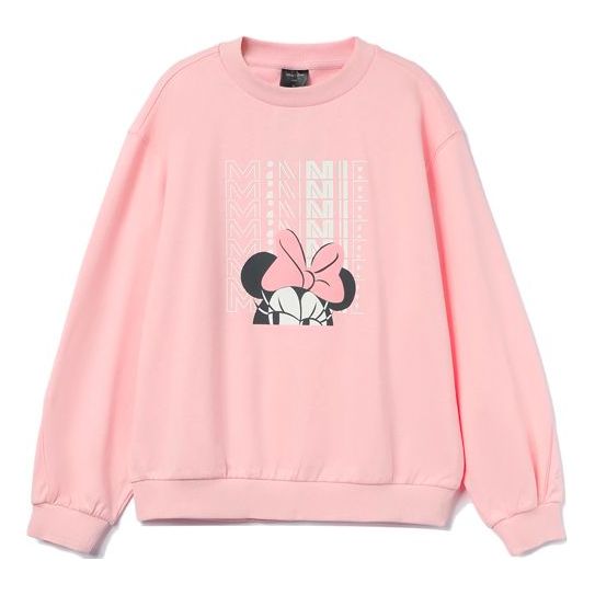 (WMNS) Li-Ning x Disney Graphic Sweatshirt 'Pink' AWDR330-8
