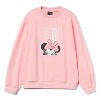 (WMNS) Li-Ning x Disney Graphic Sweatshirt 'Pink' AWDR330-8