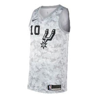Nike San Antonio Spurs DeMar DeRozan City Edition Swingman Jersey Camo 'White' BQ1175-103