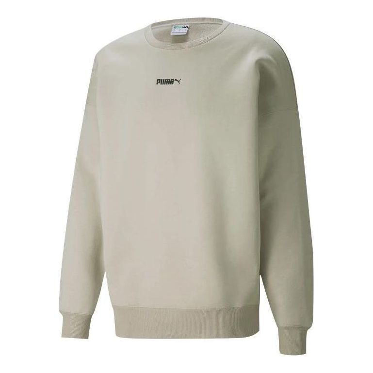 PUMA Small Logo Crew Neck Sweatshirt 'Grey' 534365-41