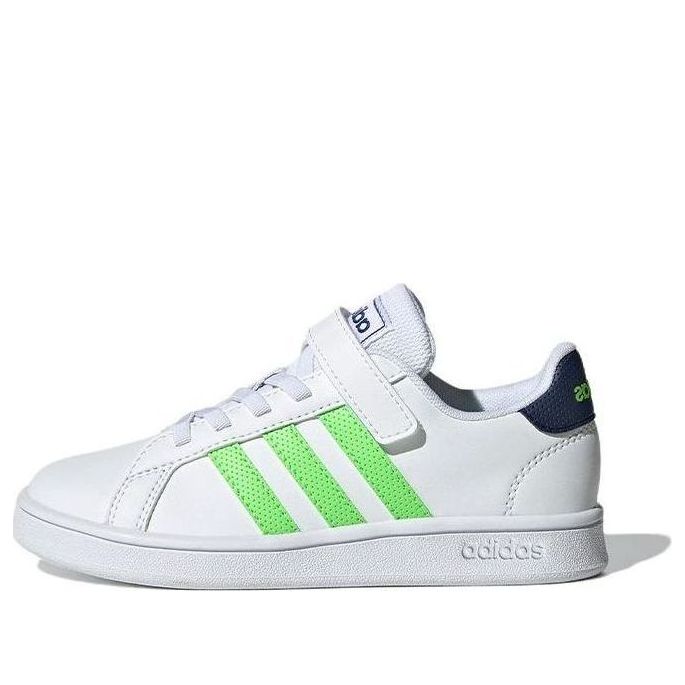 (PS) adidas Grand Court 'Cloud White Solar Green' GX5746