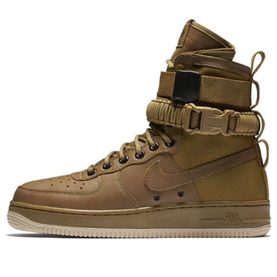 (WMNS) Nike SF Air Force 1 High 'Golden Beige' 857872-200