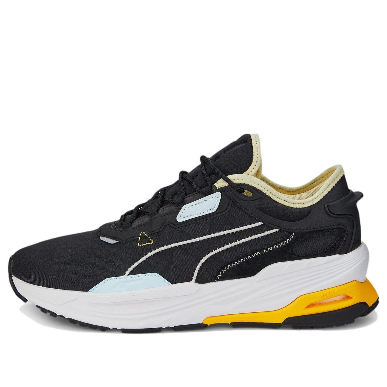 PUMA Extent Nitro Europa 'Black Gray Yellow' 385555-02