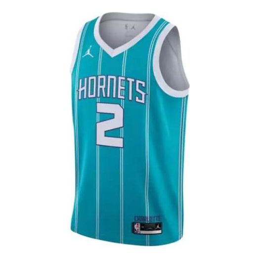 Air Jordan Lamelo Ball Hornets Icon Edition 2022 Swingman NBA Jersey 'Lamelo Ball Rapid Teal' CN8016-453