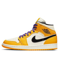 Air Jordan 1 Mid 'Lakers Gold' 852542-700