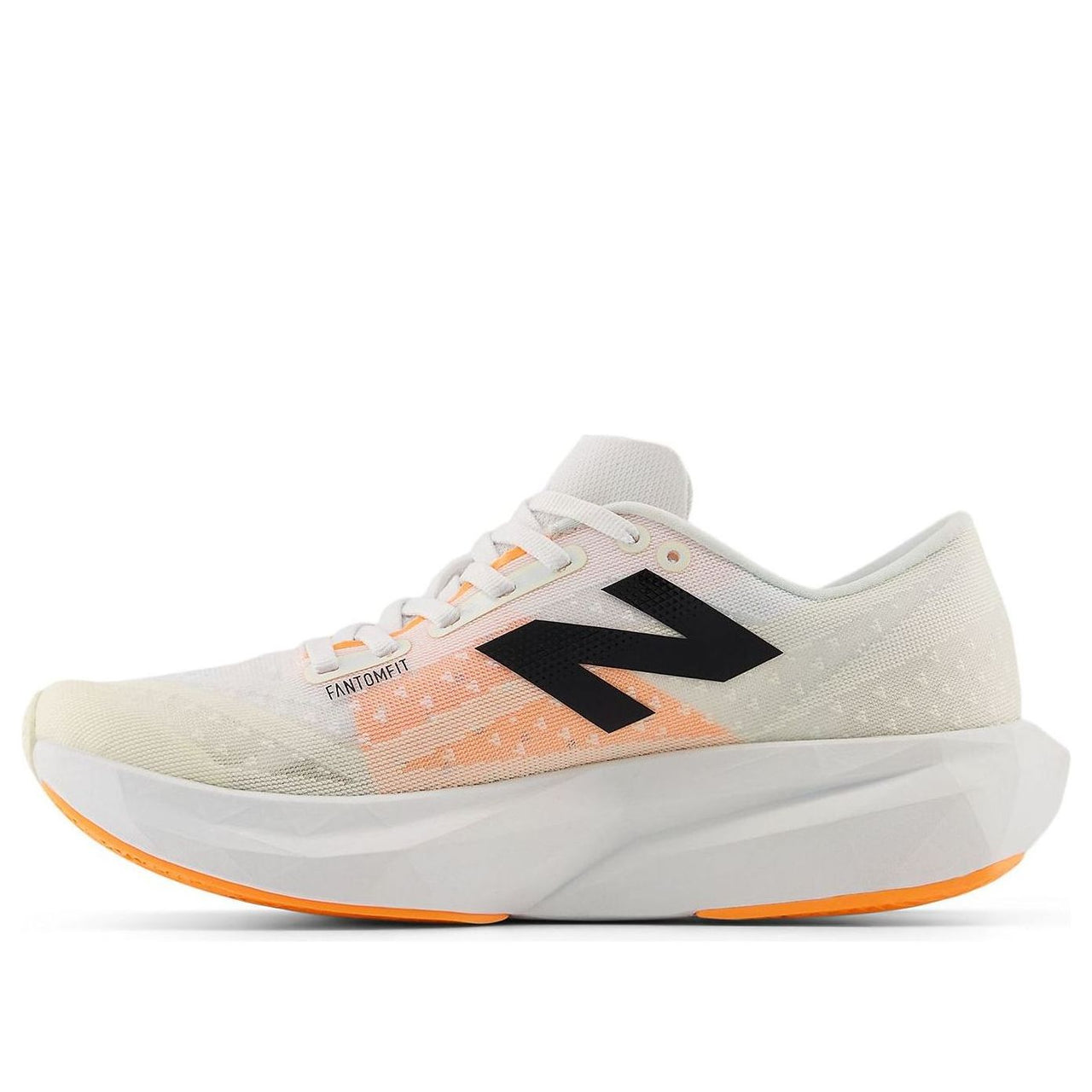 (WMNS) New Balance FuelCell Rebel v4 'White Black Orange' WFCXCN4