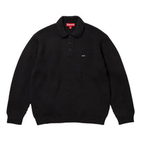 Supreme FW23 FW23 Week11 Small Box Polo Sweater 'Black' SUP-FW23-183