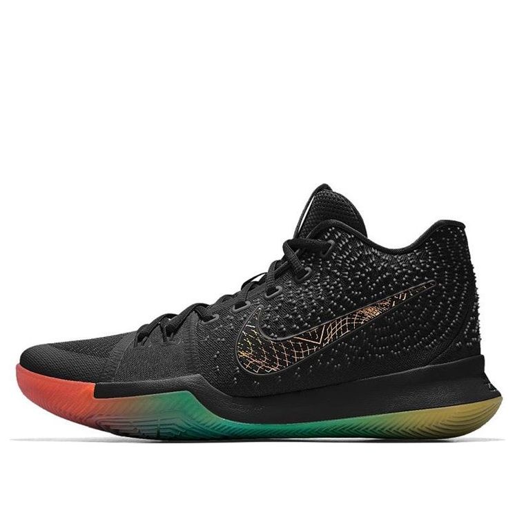 Nike Kyrie 3 iD 'Black Red Green' AA2245-991