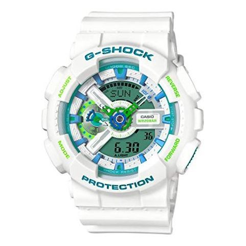 CASIO G-Shock Analog-Digital 'White' GA-110WG-7A