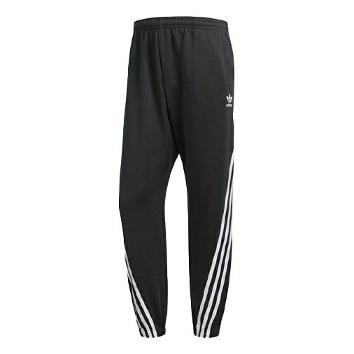 adidas originals Bundle Feet Running Sports Pants Black CE4806