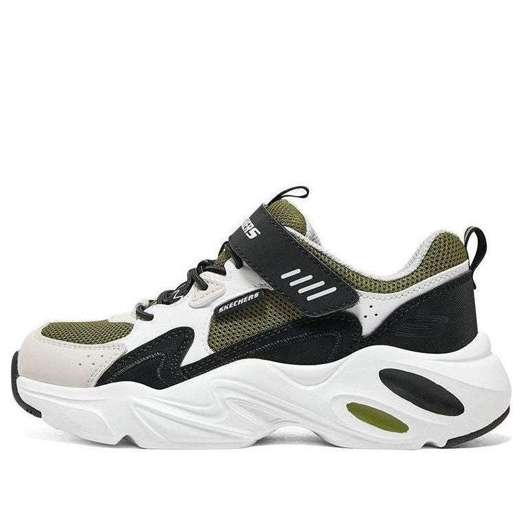 (GS) Skechers Stamina Airy 'Black Olive Green' 405265L-BKOL
