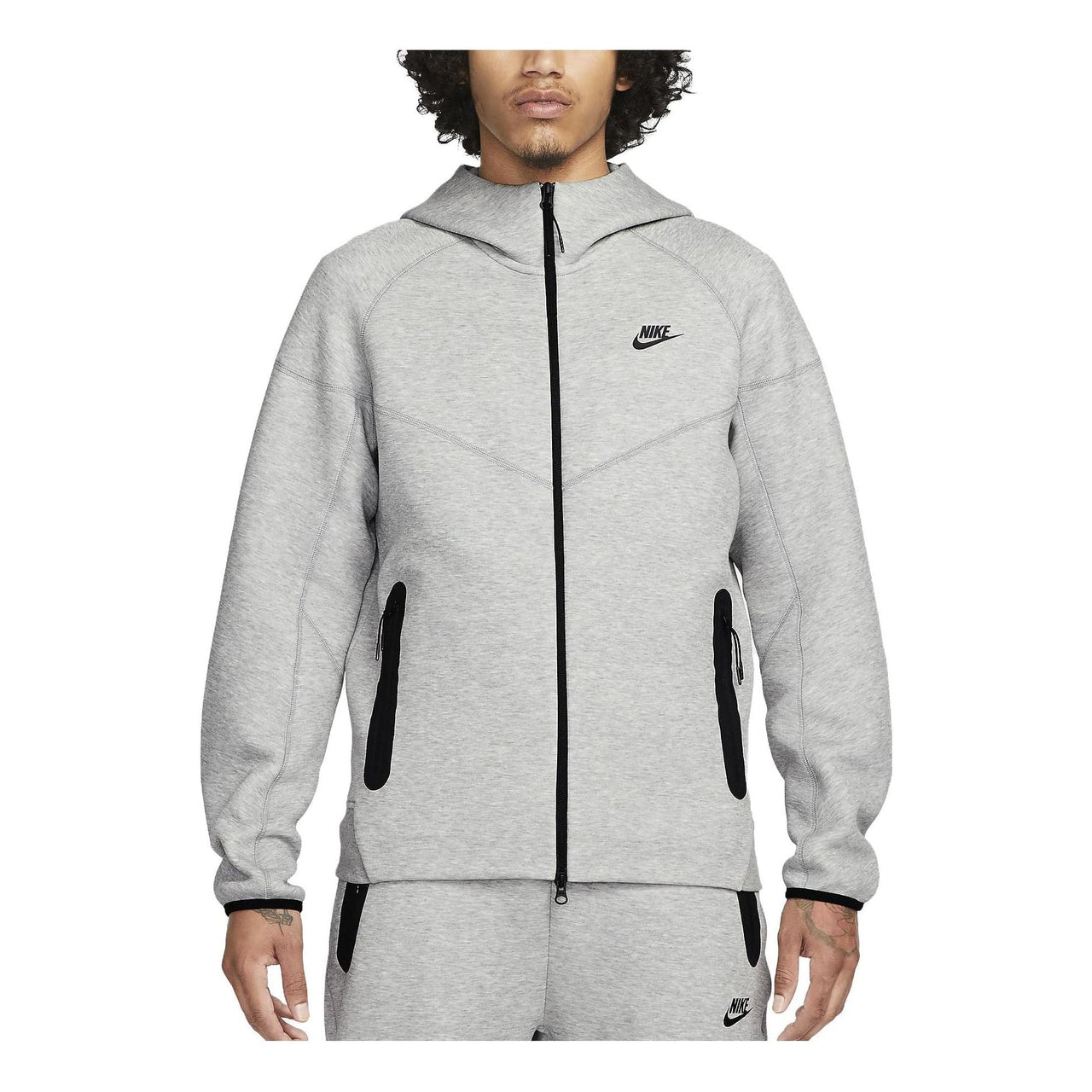 Nike Tech Fleece Windrunner Hooded Jacket 'Grey' FB7921-063
