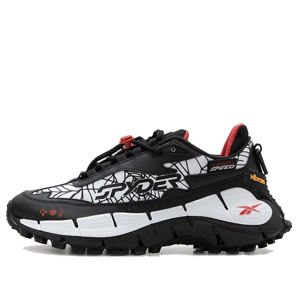 Reebok Zig Kinetica 2.5 Edge x Spyder 'White Black Scarlet' 100200367