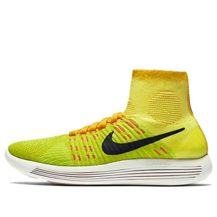 (WMNS) Nike Lunarepic Flyknit 'Yellow' 818677-700