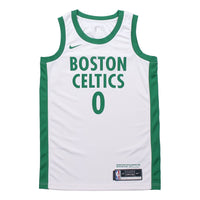 Nike SW Fan Edition 20-21 City limited NBA Tatum Boston Celtics Tatum 0 Basketball Jersey/Vest White CN1715-104