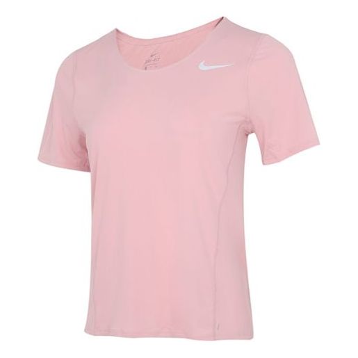 (WMNS) Nike Dri-FIT Training Sports Quick Dry Short Sleeve Pink T-Shirt CJ9445-630