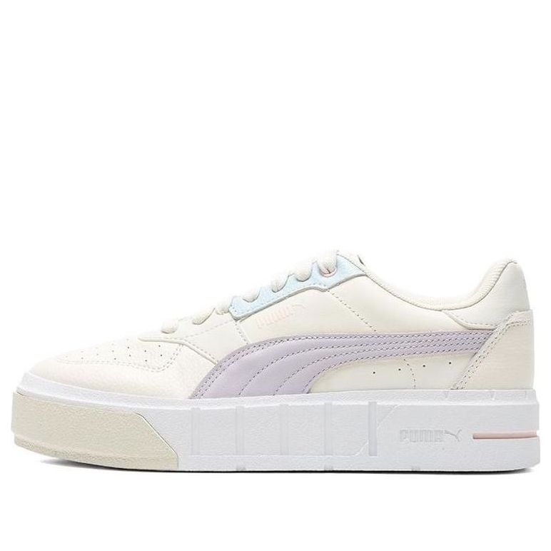 (WMNS) PUMA Cali Court Leather 'Marshmallow White' 393802-07
