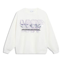 Li-Ning Counterflow Graphic Sweatshirt 'White' AWDT529-2