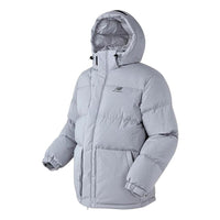 New Balance Street Style Plain Logo Down Jacket 'Grey' NBNPA43013-GRAY