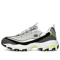 Skechers D'lites 1.0 Sport Shoes Grey/Green 52675-GYLM
