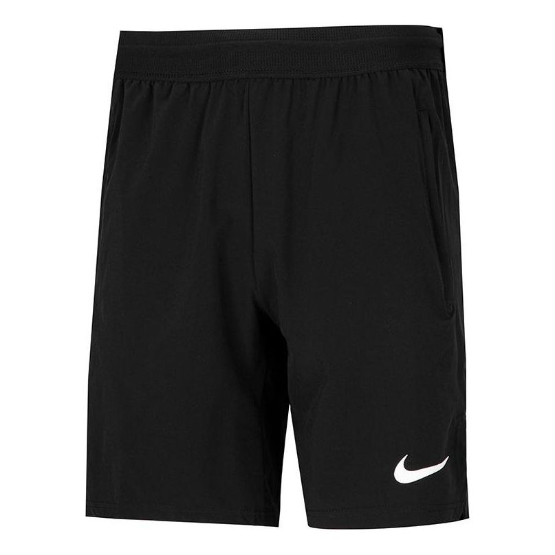 Nike Sports Training Solid Color Shorts Black DM5951-010