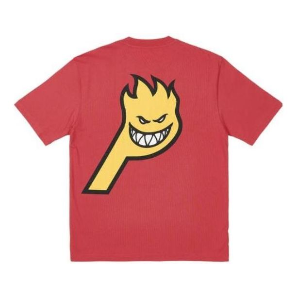 Palace x Spitfire P-Head T-Shirt 'Red' P24STS005