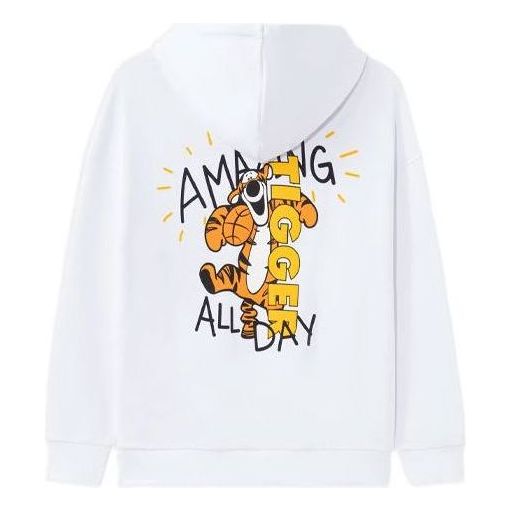 Li-Ning x Disney Graphic Hoodie 'White' AWDRH39-1