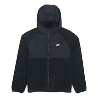Nike Training Sports Casual Hooded Jacket Black CU4362-010