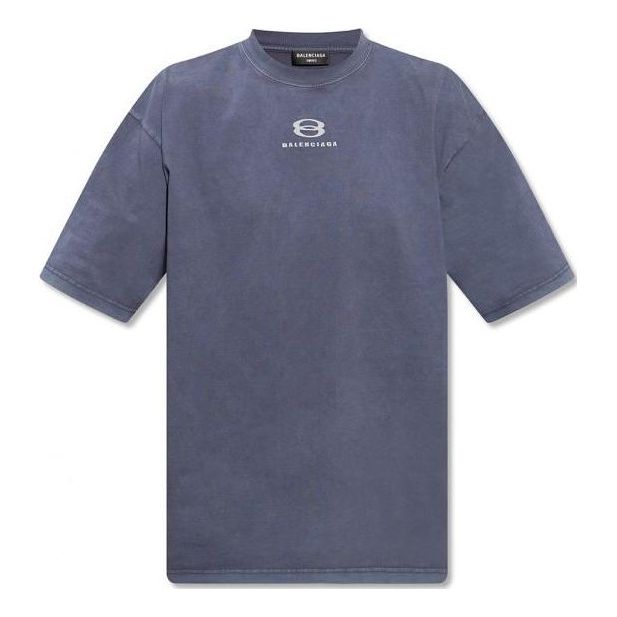 Balenciaga Unity Icon T-Shirt 'Grey' 641675TLVF94197