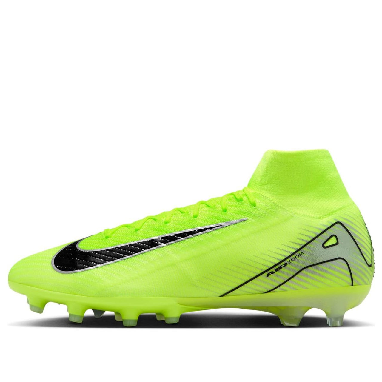 Nike Mercurial Superfly 10 Elite AG 'Volt Black' FQ8339-700