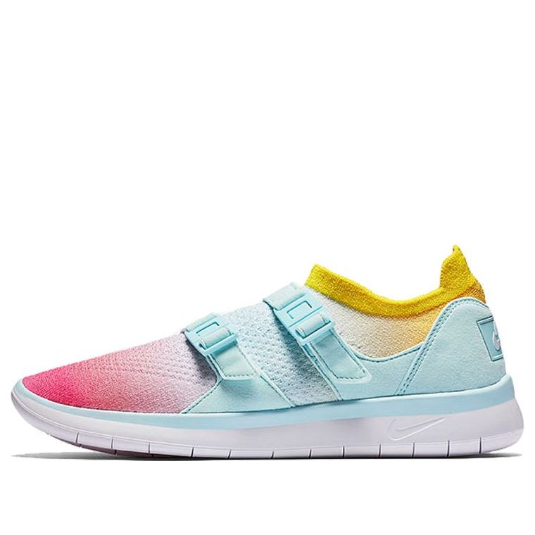 (WMNS) Nike Air Sock Racer Ultra Flyknit 'Racer Pink Glacier Blue' 896447-100