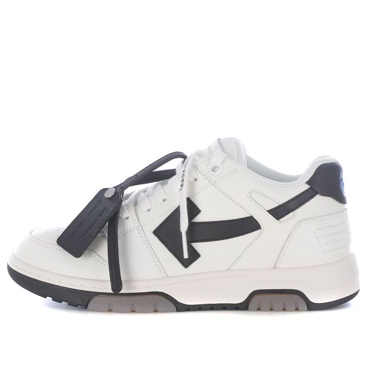 Off-White Out Of Office Arrow Low-Top Sneaker 'Black White' OMIA189F21LEA0010110