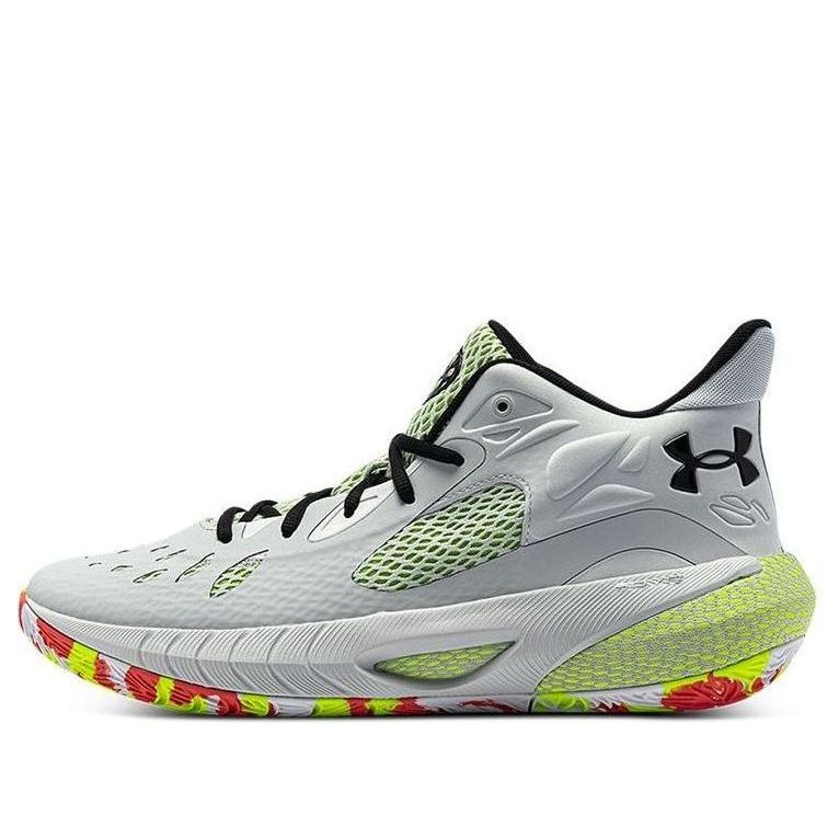 Under Armour Hovr Havoc 3 Mid-Top Grey 'Gray Green' 3023088-104