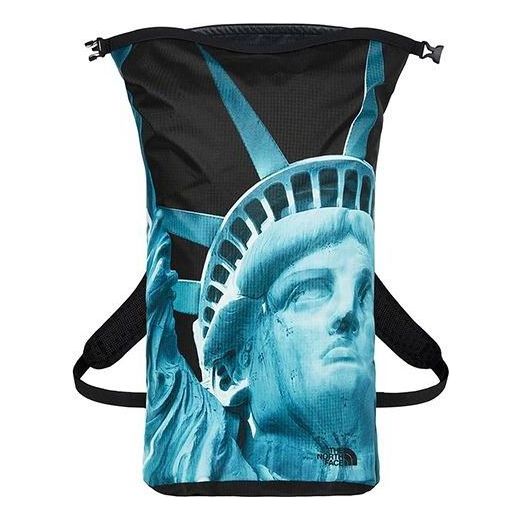 Supreme x The North Face Statue of Liberty Waterproof Backpack 'Blue Black' SUP-FW19-911