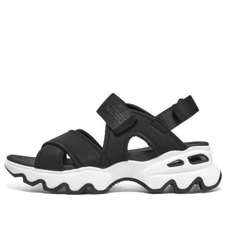 (WMNS) Skechers Big Lug 'Black White' 119710-BLK