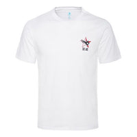 Men's Converse Pattern Sports Short Sleeve White 10018488-A01