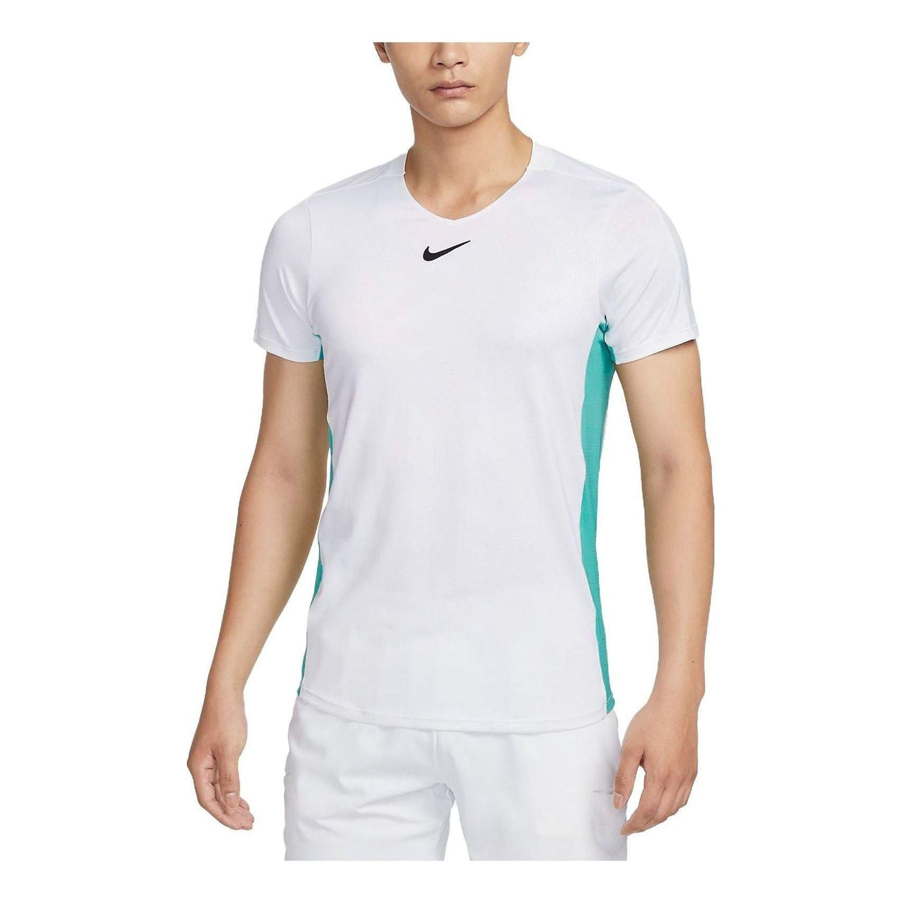 Nike Court Dri-FIT Advantage T-shirt 'White Green' DX5539-100