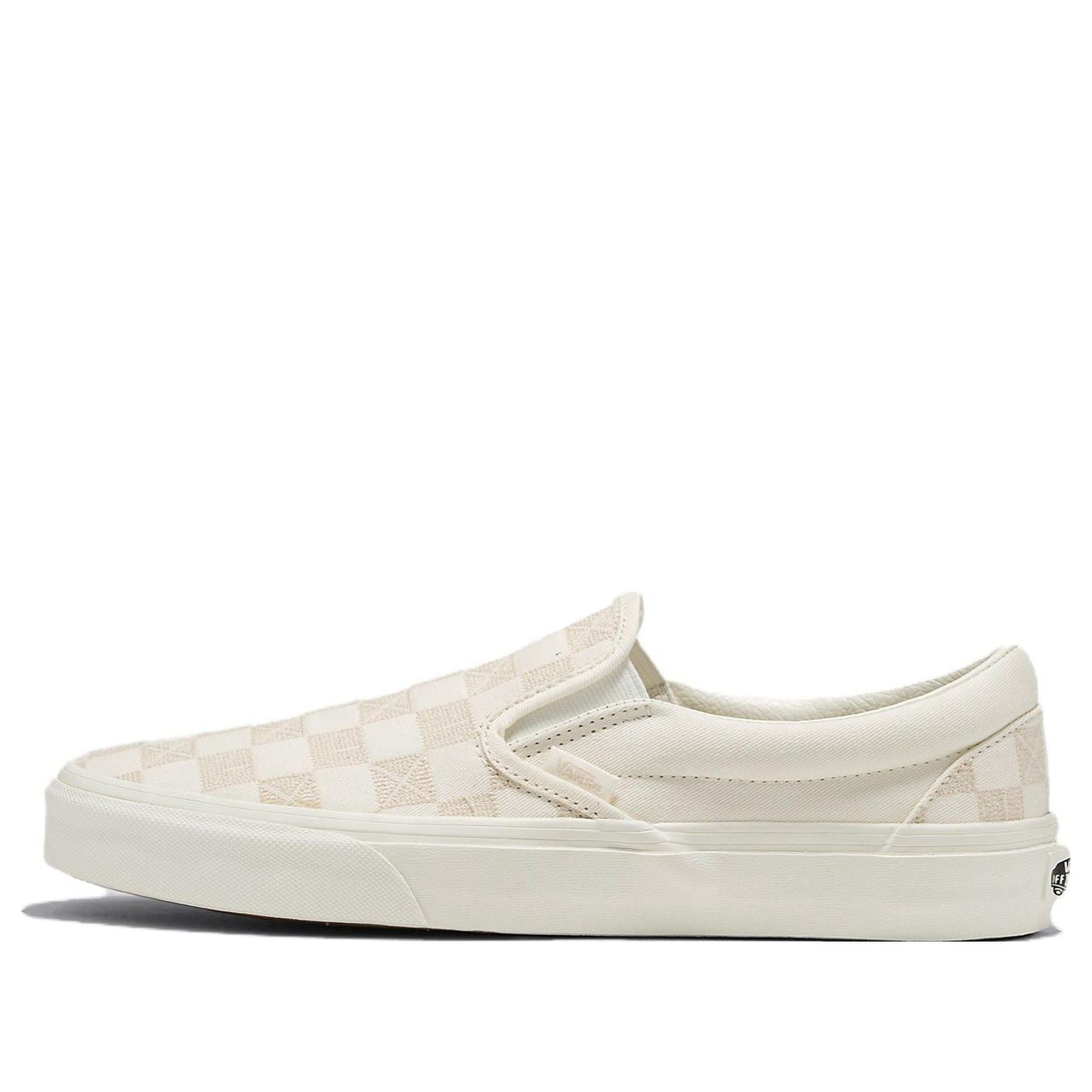 Vans Classic Slip-On Stitch Checkerboard 'Beige' VN000BVZCDA