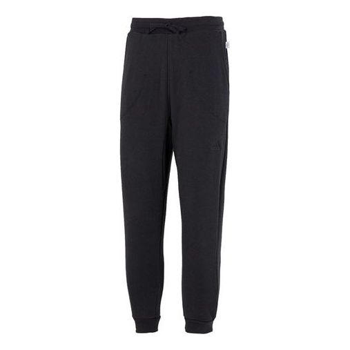 Men's adidas Internal Pant Solid Color Casual Bundle Feet Sports Pants/Trousers/Joggers Black HU1510