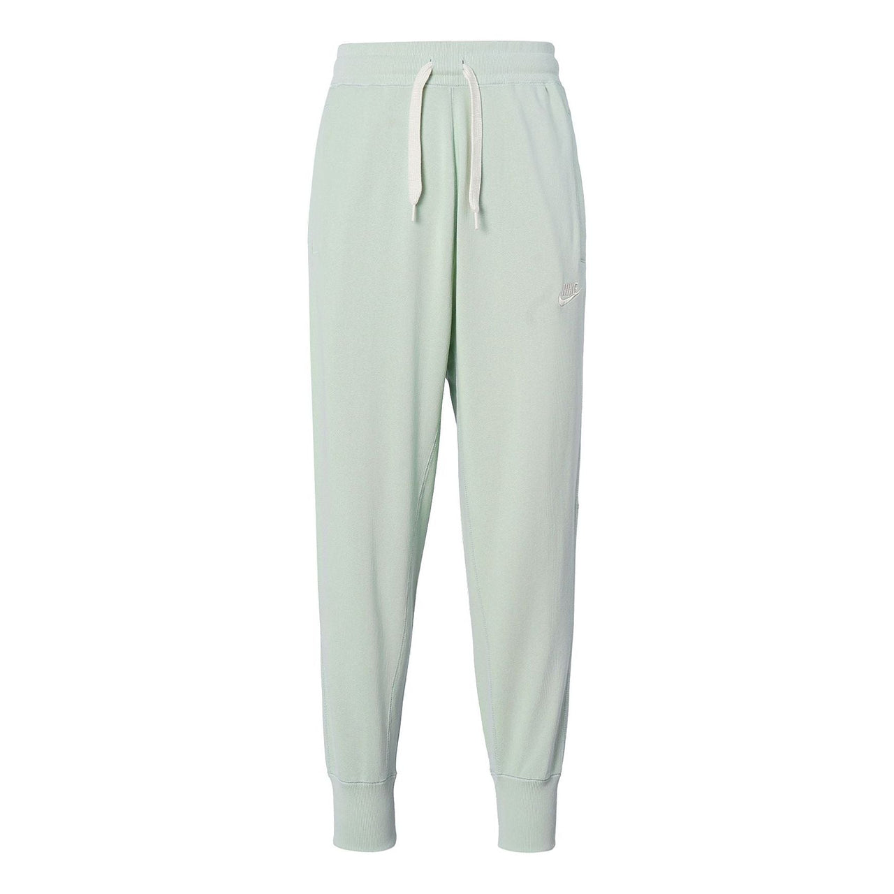 Men's Nike Embroidered Logo Knit Bundle Feet Sports Pants/Trousers/Joggers Autumn Green Yellow DA0020-017